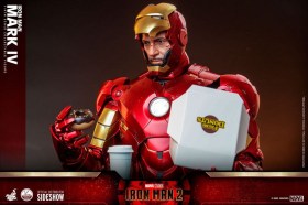 Iron Man Mark IV Iron Man 2 1/4 Action Figure by Hot Toys