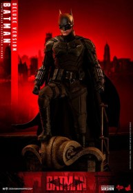 Batman Deluxe Version The Batman Movie Masterpiece 1/6 Action Figure by Hot Toys