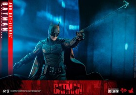 Batman with Bat-Signal The Batman Movie Masterpiece 1/6 Action Figure by Hot Toys