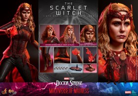 The Scarlet Witch Doctor Strange in the Multiverse of Madness Movie Masterpiece 1/6 Action Figure by Hot Toys