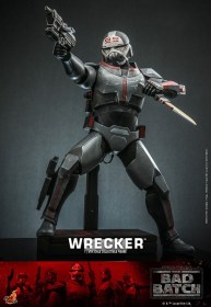 Wrecker The Bad Batch Star Wars 1/6 Action Figure by Hot Toys