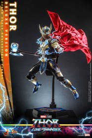 Thor (Deluxe Version) Thor Love and Thunder Masterpiece 1/6 Action Figure by Hot Toys