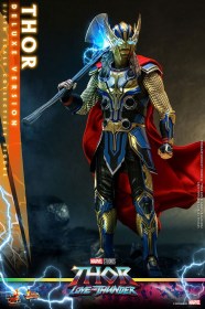 Thor (Deluxe Version) Thor Love and Thunder Masterpiece 1/6 Action Figure by Hot Toys