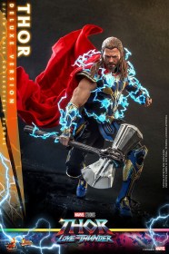 Thor (Deluxe Version) Thor Love and Thunder Masterpiece 1/6 Action Figure by Hot Toys