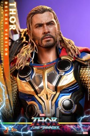 Thor (Deluxe Version) Thor Love and Thunder Masterpiece 1/6 Action Figure by Hot Toys