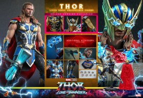 Thor (Deluxe Version) Thor Love and Thunder Masterpiece 1/6 Action Figure by Hot Toys