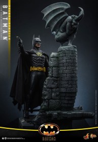 Batman (Deluxe Version) Batman (1989) Movie Masterpiece 1/6 Action Figure by Hot Toys