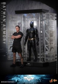 Batman Armory with Bruce Wayne The Dark Knight Rises Movie Masterpiece 1/6 Action Figures & Diorama by Hot Toys