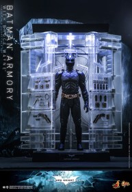 Batman Armory with Bruce Wayne The Dark Knight Rises Movie Masterpiece 1/6 Action Figures & Diorama by Hot Toys