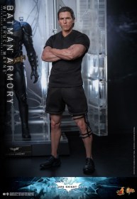 Batman Armory with Bruce Wayne The Dark Knight Rises Movie Masterpiece 1/6 Action Figures & Diorama by Hot Toys