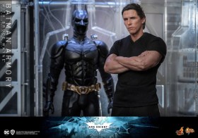 Batman Armory with Bruce Wayne The Dark Knight Rises Movie Masterpiece 1/6 Action Figures & Diorama by Hot Toys