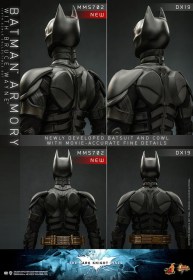 Batman Armory with Bruce Wayne The Dark Knight Rises Movie Masterpiece 1/6 Action Figures & Diorama by Hot Toys