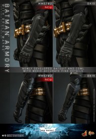 Batman Armory with Bruce Wayne The Dark Knight Rises Movie Masterpiece 1/6 Action Figures & Diorama by Hot Toys