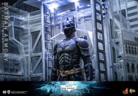 Batman Armory with Bruce Wayne The Dark Knight Rises Movie Masterpiece 1/6 Action Figures & Diorama by Hot Toys