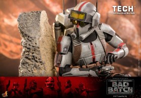 Tech The Bad Batch Star Wars 1/6 Action Figure by Hot Toys