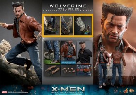 Wolverine (1973 Version) Deluxe Version X-Men Days of Future Past Movie Masterpiece 1/6 Action Figure by Hot Toys