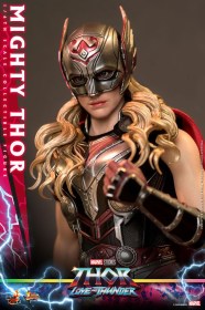 Mighty Thor Thor Love and Thunder Masterpiece 1/6 Action Figure by Hot Toys