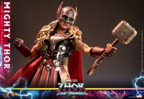 Mighty Thor Thor Love and Thunder Masterpiece 1/6 Action Figure by Hot Toys