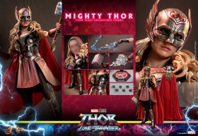 Mighty Thor Thor Love and Thunder Masterpiece 1/6 Action Figure by Hot Toys