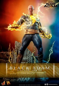 Black Adam (Golden Armor) Deluxe Version Black Adam DX 1/6 Action Figure by Hot Toys
