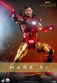 Iron Man Mark VI Iron Man 2 Action Figure 1/4 Scale by Hot Toys