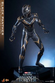 Black Panther Wakanda Forever Movie Masterpiece 1/6 Action Figure Black Panther by Hot Toys