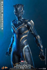 Black Panther Wakanda Forever Movie Masterpiece 1/6 Action Figure Black Panther by Hot Toys