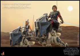 AT-RT 501st Legion Star Wars The Clone Wars 1/6 Action Figure by Hot Toys