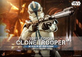 Clone Trooper 501st Legion Star Wars Obi-Wan Kenobi 1/6 Action Figure by Hot Toys