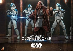 Clone Trooper 501st Legion Star Wars Obi-Wan Kenobi 1/6 Action Figure by Hot Toys