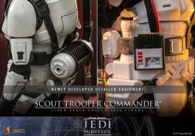 Scout Trooper Commander Star Wars Jedi Survivor Videogame Masterpiece 1/6 Action Figure by Hot Toys