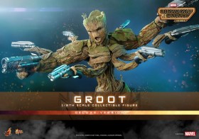 Groot Deluxe Version Guardians of the Galaxy Vol. 3 Movie Masterpiece 1/6 Action Figure by Hot Toys