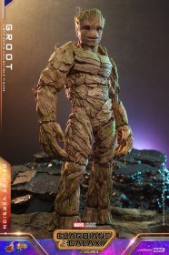 Groot Deluxe Version Guardians of the Galaxy Vol. 3 Movie Masterpiece 1/6 Action Figure by Hot Toys