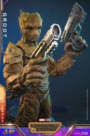 Groot Deluxe Version Guardians of the Galaxy Vol. 3 Movie Masterpiece 1/6 Action Figure by Hot Toys