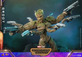 Groot Deluxe Version Guardians of the Galaxy Vol. 3 Movie Masterpiece 1/6 Action Figure by Hot Toys