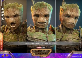 Groot Deluxe Version Guardians of the Galaxy Vol. 3 Movie Masterpiece 1/6 Action Figure by Hot Toys