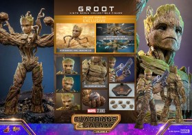 Groot Deluxe Version Guardians of the Galaxy Vol. 3 Movie Masterpiece 1/6 Action Figure by Hot Toys