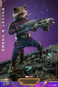 Rocket & Cosmo Guardians of the Galaxy Vol. 3 Movie Masterpiece 1/6 Action Figuren by Hot Toys