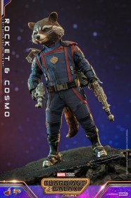 Rocket & Cosmo Guardians of the Galaxy Vol. 3 Movie Masterpiece 1/6 Action Figuren by Hot Toys