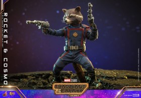 Rocket & Cosmo Guardians of the Galaxy Vol. 3 Movie Masterpiece 1/6 Action Figuren by Hot Toys