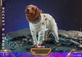 Rocket & Cosmo Guardians of the Galaxy Vol. 3 Movie Masterpiece 1/6 Action Figuren by Hot Toys