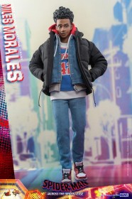 Miles Morales Spider-Man Across the Spider-Verse Movie Masterpiece 1/6 Action Figure by Hot Toys