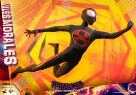 Miles Morales Spider-Man Across the Spider-Verse Movie Masterpiece 1/6 Action Figure by Hot Toys