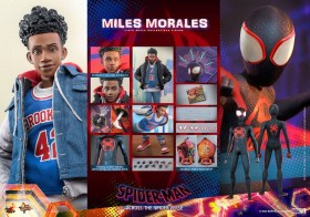 Miles Morales Spider-Man Across the Spider-Verse Movie Masterpiece 1/6 Action Figure by Hot Toys