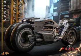 Batman & Batcycle Set The Flash Movie Masterpiece 1/6 Action Figure wih Vehicle by Hot Toys