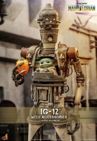 IG-12 with accessories Star Wars The Mandalorian 1/6 Action Figure by Hot Toys