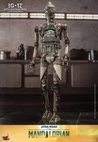 IG-12 with accessories Star Wars The Mandalorian 1/6 Action Figure by Hot Toys