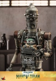 IG-12 with accessories Star Wars The Mandalorian 1/6 Action Figure by Hot Toys