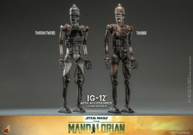 IG-12 with accessories Star Wars The Mandalorian 1/6 Action Figure by Hot Toys