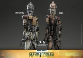 IG-12 with accessories Star Wars The Mandalorian 1/6 Action Figure by Hot Toys